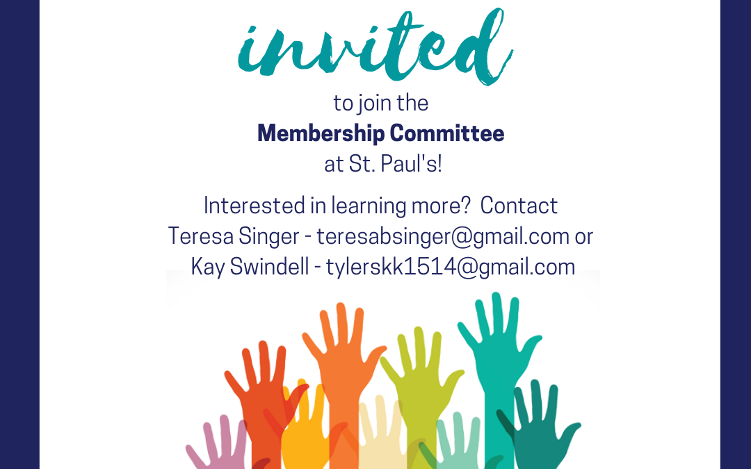 Be a part of the Membership Committee