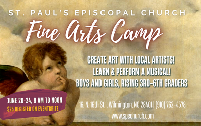 Register Your Child Now for Fine Arts Camp