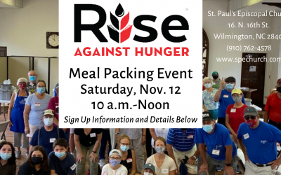 75 Volunteers Needed for Rise Against Hunger Event