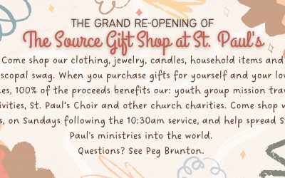 The Source Reopens!