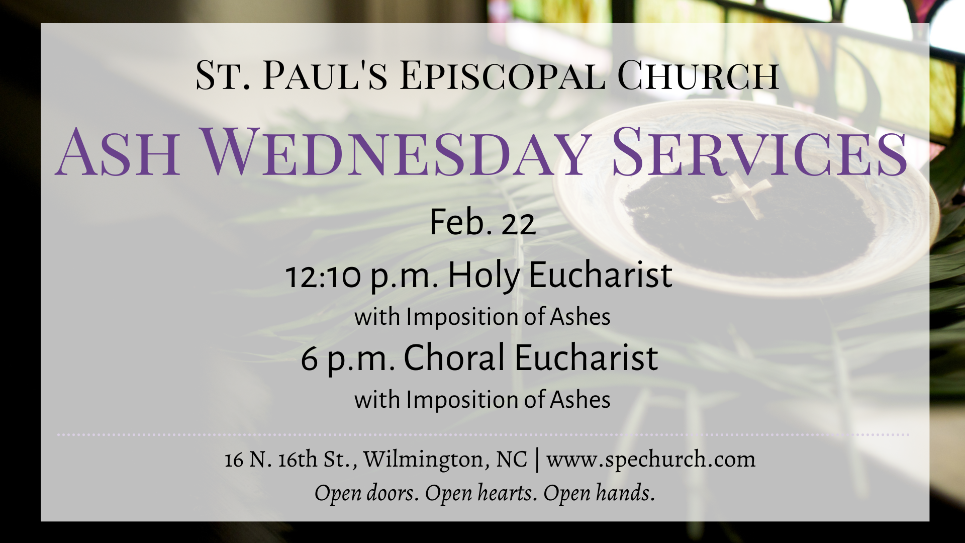 Ash Wednesday